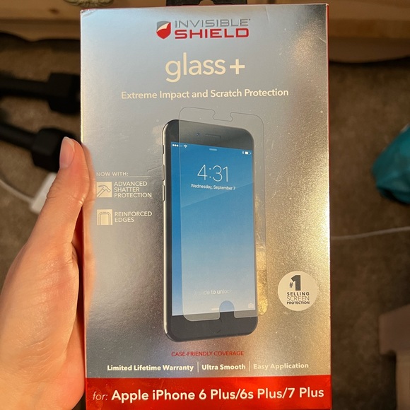 Invisible Shield Glass+ iPhone 6+/7+ NEVER OPENED